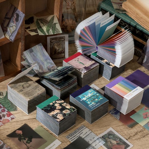 366 pcs collector vintage card kraft paper for scrapbooking card making journaling project diy diary decoration lomo cards
366 pcs collector vintage card kraft paper for scrapbooking card making journaling project diy diary decoration lomo cards