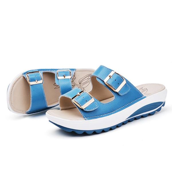 summer shoes woman platform sandals women soft leather casual open toe gladiator wedges trifle mujer slippers, Black
summer shoes woman platform sandals women soft leather casual open toe gladiator wedges trifle mujer slippers, Black