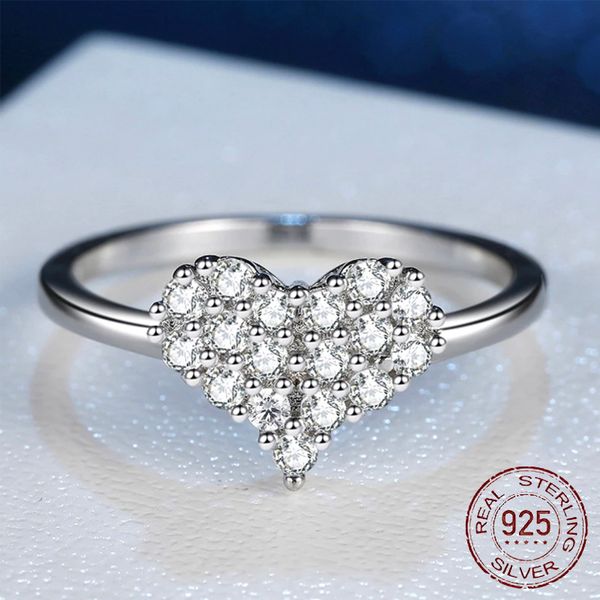 925 sterling silver rings heart-shaped diamond suitors female romantic gift heart love zircon cz ring for women fine jewelry j-255, Slivery;golden
925 sterling silver rings heart-shaped diamond suitors female romantic gift heart love zircon cz ring for women fine jewelry j-255, Slivery;golden