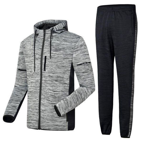 gym clothing korean-style fashion long sleeve sports suit men's casual set jogging suits, White;black
gym clothing korean-style fashion long sleeve sports suit men's casual set jogging suits, White;black