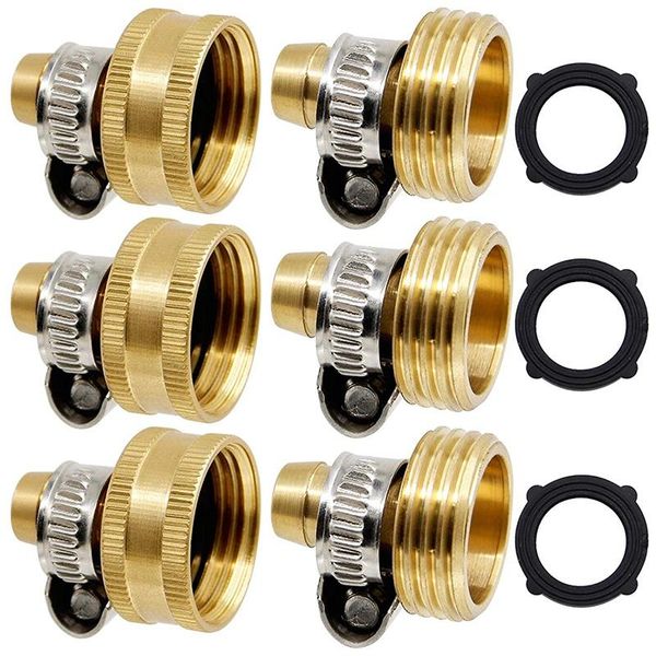watering equipments 3pcs garden hose conduit end repair connector, with stainless steel clamp, male and female fittings
watering equipments 3pcs garden hose conduit end repair connector, with stainless steel clamp, male and female fittings
