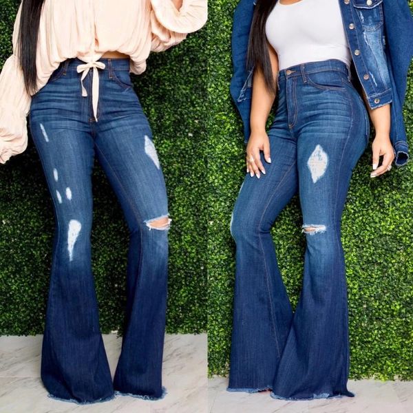 jeans ripped women arrival fashion plus size high waisted distressed denim pants women's, Blue
jeans ripped women arrival fashion plus size high waisted distressed denim pants women's, Blue
