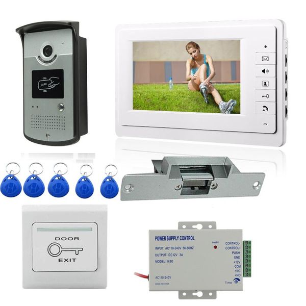 video door phones home 7'' wired phone intercom system doorbell ir night vision dual-way for apartment security
video door phones home 7'' wired phone intercom system doorbell ir night vision dual-way for apartment security