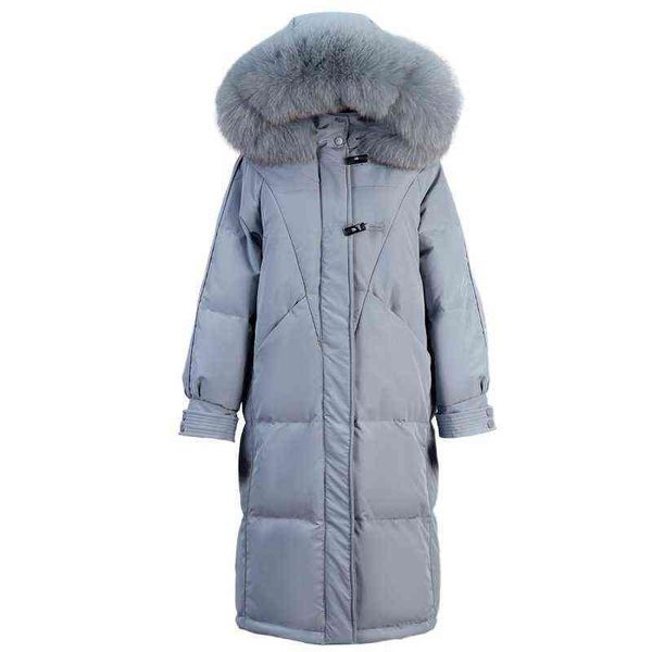 winter 2021 thickened korean fashion down et women's medium and long white duck loose ox horn button, Black
winter 2021 thickened korean fashion down et women's medium and long white duck loose ox horn button, Black