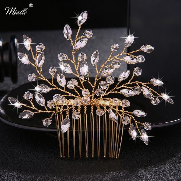 hair clips & barrettes miallo austrian crystal branches and leaves jewelry wedding party women combs bride accessories, Golden;silver
hair clips & barrettes miallo austrian crystal branches and leaves jewelry wedding party women combs bride accessories, Golden;silver