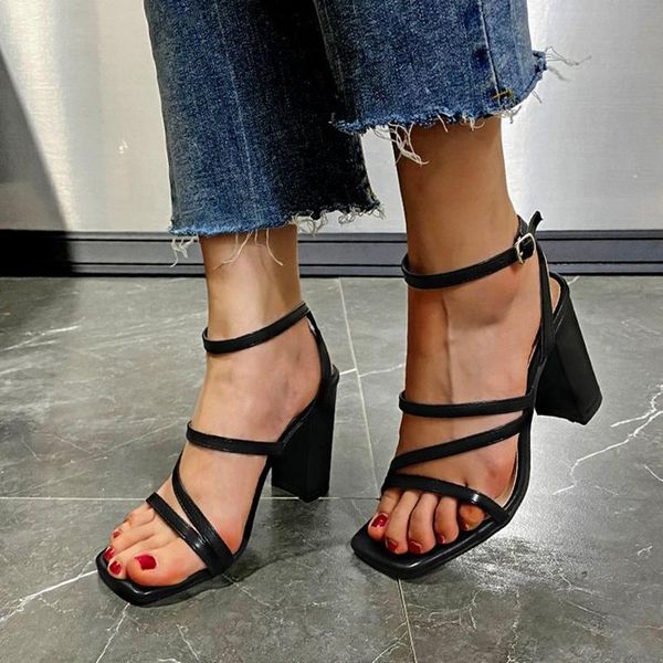 sandals pamanni summer women's comfortable party female pumps shoes ankle strap plus size open-toe woman high heels sandal, Black
sandals pamanni summer women's comfortable party female pumps shoes ankle strap plus size open-toe woman high heels sandal, Black