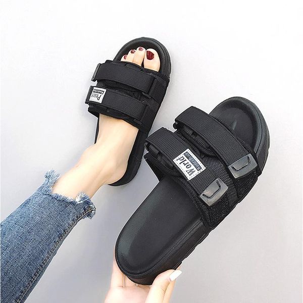 classic women summer slippers beach slide sandals lightweight eva flip flops non-slip soft sole men couple ladies casual shoes, Black
classic women summer slippers beach slide sandals lightweight eva flip flops non-slip soft sole men couple ladies casual shoes, Black