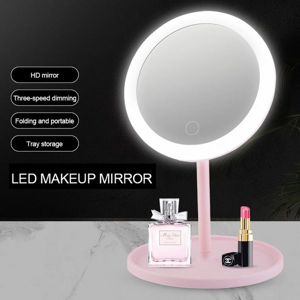 mirrors led makeup mirror with light ladies storage deskrotating cosmetic adjustable touch dimmer usb vanity gifts
mirrors led makeup mirror with light ladies storage deskrotating cosmetic adjustable touch dimmer usb vanity gifts