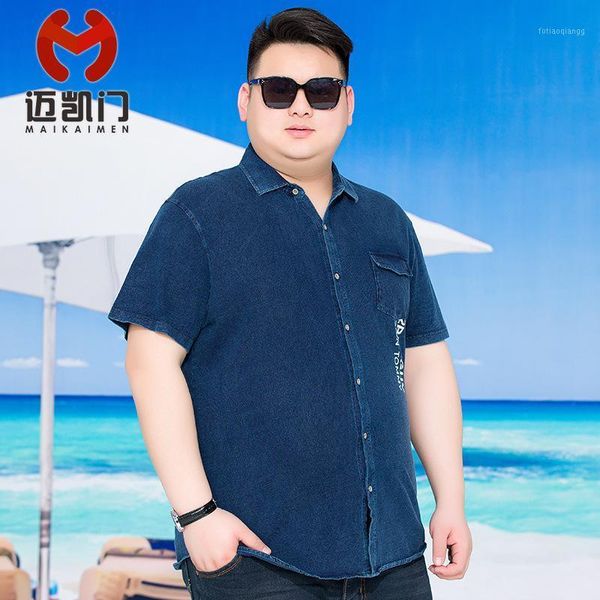 men's jackets man's short fat sleeve shirt plus size 2021 summer denim top, Black;brown
men's jackets man's short fat sleeve shirt plus size 2021 summer denim top, Black;brown
