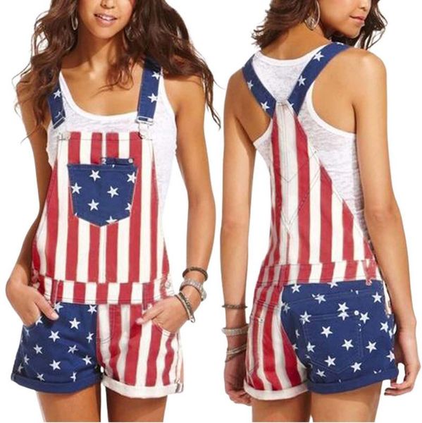 women's shorts summer overalls women couple american romper independence day flag sports camisole loose pocket plus size palysuits 2021, White;black
women's shorts summer overalls women couple american romper independence day flag sports camisole loose pocket plus size palysuits 2021, White;black