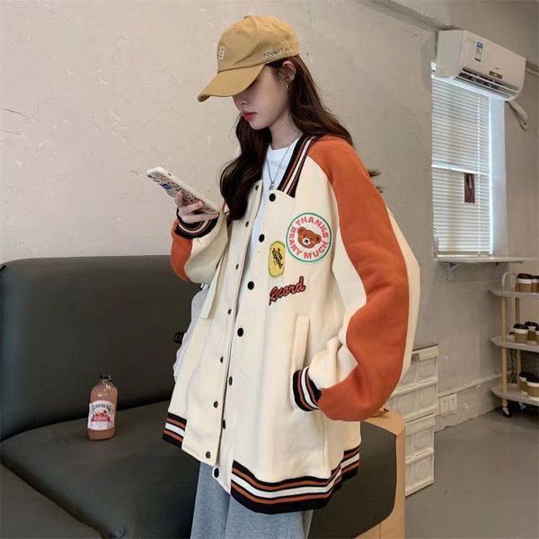 men's jackets baseball uniform women's cardigan autumn winter hong kong casual harajuku trend korea oversized s ~ 4xl y00h, Black;brown
men's jackets baseball uniform women's cardigan autumn winter hong kong casual harajuku trend korea oversized s ~ 4xl y00h, Black;brown