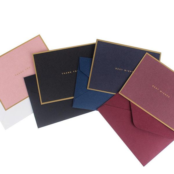 envelope 4 color simple creative greeting card supporting message birthday matching packing bags
envelope 4 color simple creative greeting card supporting message birthday matching packing bags