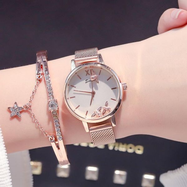 women watches fashion diamond ladies wristwatches stainless steel mesh strap female quartz watch 2021, Slivery;brown
women watches fashion diamond ladies wristwatches stainless steel mesh strap female quartz watch 2021, Slivery;brown