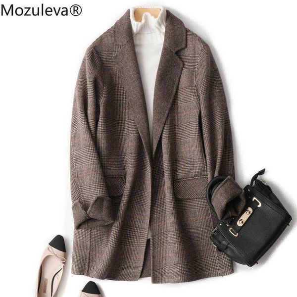 women's wool & blends mozuleva 2021 double sided cashmere coat casual soft style woolen for winter 95% plaid, Black
women's wool & blends mozuleva 2021 double sided cashmere coat casual soft style woolen for winter 95% plaid, Black