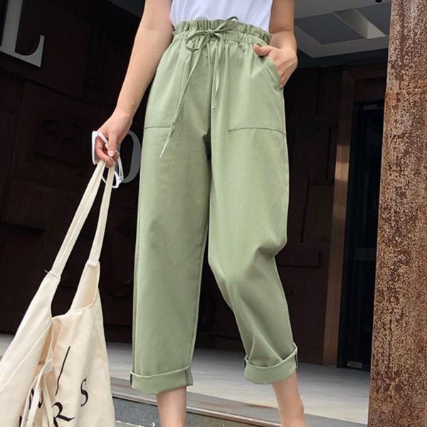 autumn harem female trousers fashion school girls high waist casual loose wide beam leg pants elegant streetwear women's & capris, Black;white
autumn harem female trousers fashion school girls high waist casual loose wide beam leg pants elegant streetwear women's & capris, Black;white