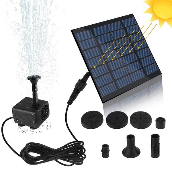 1.2w solar fountain pump powered water for pond bird bath outdoor pool garden decoration decorations
1.2w solar fountain pump powered water for pond bird bath outdoor pool garden decoration decorations
