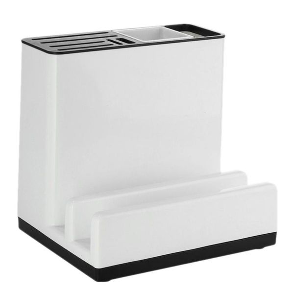 kitchen utensil plastic scissors knife holder draining rack storage shelf organizer chopping & organization
kitchen utensil plastic scissors knife holder draining rack storage shelf organizer chopping & organization