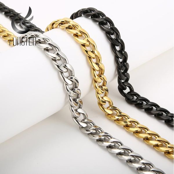 chains fongten cuban chain zircon charm necklace for men choker stainless steel shiny hip hop trendy jewelry gift, Silver
chains fongten cuban chain zircon charm necklace for men choker stainless steel shiny hip hop trendy jewelry gift, Silver