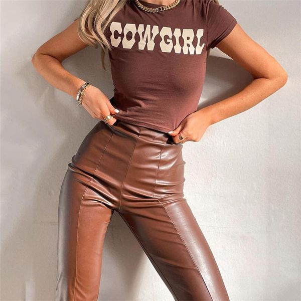 women's pants & capris women fashion pu leather casual trousers classic solid color high waist slit flared long spring autumn, Black;white
women's pants & capris women fashion pu leather casual trousers classic solid color high waist slit flared long spring autumn, Black;white