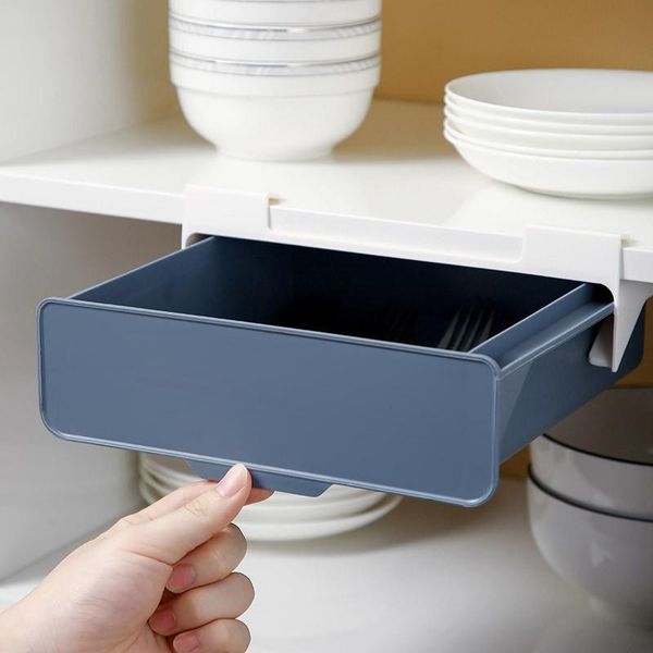 hooks & rails 1pc drawer type storage box plastic hidden holder sticky cabinet clapboard hanging for home office
hooks & rails 1pc drawer type storage box plastic hidden holder sticky cabinet clapboard hanging for home office