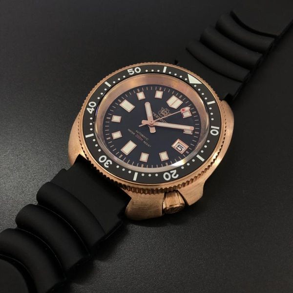 wristwatches steeldive men bronze dive watch 200m water resistant ceramic bezel automatic movement wristwatch, Slivery;brown
wristwatches steeldive men bronze dive watch 200m water resistant ceramic bezel automatic movement wristwatch, Slivery;brown