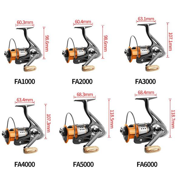 1pc fishing reel fa1000-6000 no gap metal spool max drag 8kg pike spinning high speed 4.7:1 gear pesca baitcasting reels
1pc fishing reel fa1000-6000 no gap metal spool max drag 8kg pike spinning high speed 4.7:1 gear pesca baitcasting reels