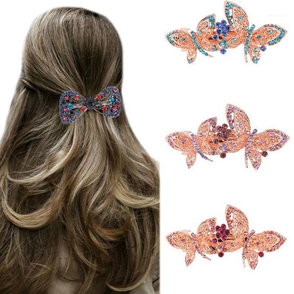 haimeikang shiny color hair clip rhinestone fashion women butterfly tiara headwear retro accessories1
haimeikang shiny color hair clip rhinestone fashion women butterfly tiara headwear retro accessories1