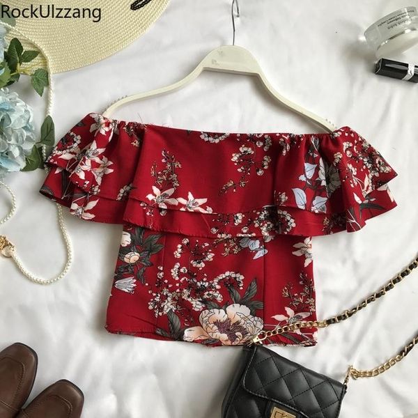 boho short sleeve cascading ruffles off shoulder vintage flower chiffon cute elegant blouse women korean crop shirt tee women's blo, White
boho short sleeve cascading ruffles off shoulder vintage flower chiffon cute elegant blouse women korean crop shirt tee women's blo, White