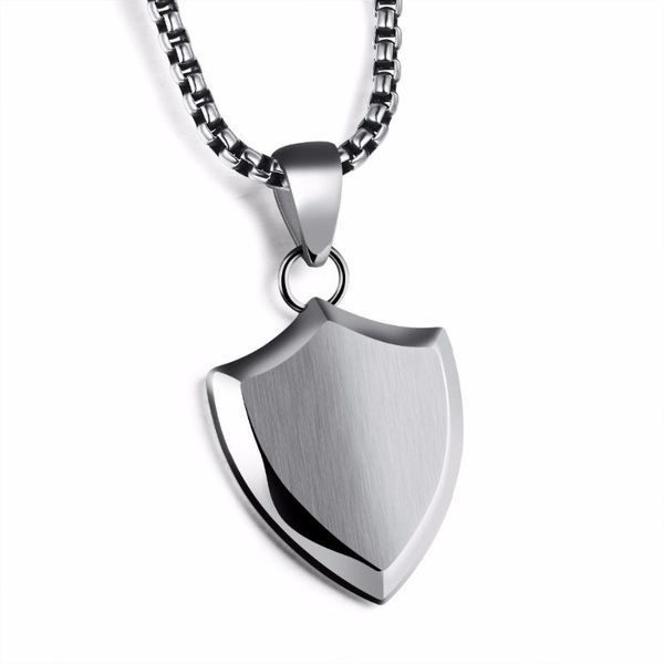 pendant necklaces smooth shield design for women/men personality men jewelry necklace gift gx1170, Silver
pendant necklaces smooth shield design for women/men personality men jewelry necklace gift gx1170, Silver