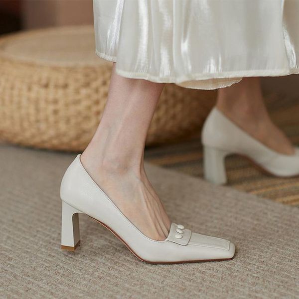 dress shoes women spring autumn mary janes women's leather square toe shallow mouth ladies thick heel office work, Black
dress shoes women spring autumn mary janes women's leather square toe shallow mouth ladies thick heel office work, Black