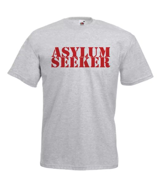asylum seeker funny xmas gift idea mens women t shirts multi-color s-2xl, White;black
asylum seeker funny xmas gift idea mens women t shirts multi-color s-2xl, White;black
