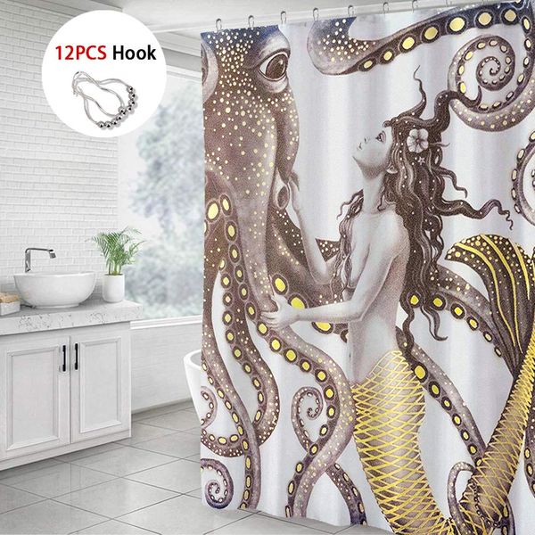 mermaid shower curtain & ocs shower curtain set with metal hooks, boho colorful abstract decorative bathroom fabric shower
mermaid shower curtain & ocs shower curtain set with metal hooks, boho colorful abstract decorative bathroom fabric shower
