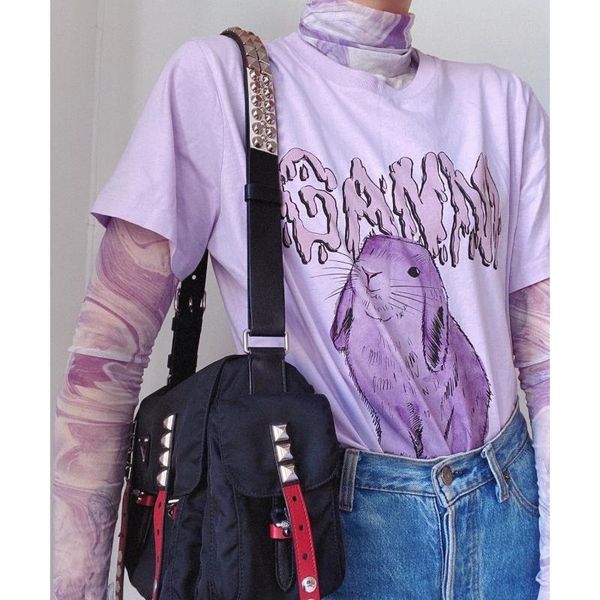 women's t-shirt xiaowang g family white taro milk candy female 2021 summer print purple loose short sleeve
women's t-shirt xiaowang g family white taro milk candy female 2021 summer print purple loose short sleeve