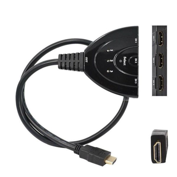 audio cables & connectors hub 3 port 1080p switcher switch splitter adapter for pc hdtv dvd xbox stb
audio cables & connectors hub 3 port 1080p switcher switch splitter adapter for pc hdtv dvd xbox stb
