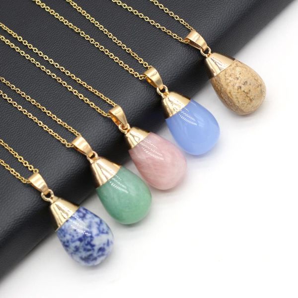 pendant necklaces 2021 natural stones rose quartz round drop-shaped semi-precious stone necklace multi-stonediy exquisite jewelry gift, Silver
pendant necklaces 2021 natural stones rose quartz round drop-shaped semi-precious stone necklace multi-stonediy exquisite jewelry gift, Silver