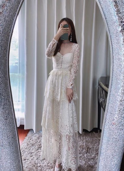 qiu dong sp restoring ancient ways the dress party led captain dresses long-sleeved 2 color into 20-111, Black;gray
qiu dong sp restoring ancient ways the dress party led captain dresses long-sleeved 2 color into 20-111, Black;gray