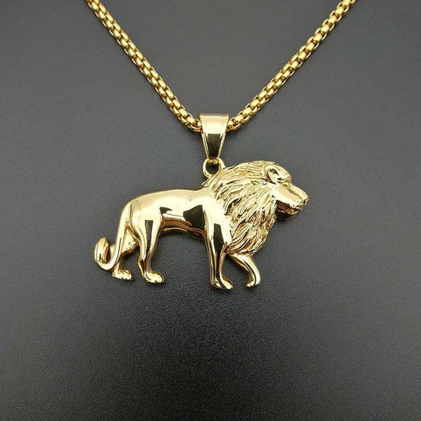 pendant necklaces hip hop animal necklace gold color stainless steel male lion pendants for men rock jewelry accessories, Silver
pendant necklaces hip hop animal necklace gold color stainless steel male lion pendants for men rock jewelry accessories, Silver