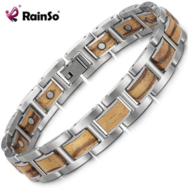 link, chain rainso stainless steel bracelet bangle men's wrist zebrawood charm magnetic health care link friendship homme gift, Black
link, chain rainso stainless steel bracelet bangle men's wrist zebrawood charm magnetic health care link friendship homme gift, Black