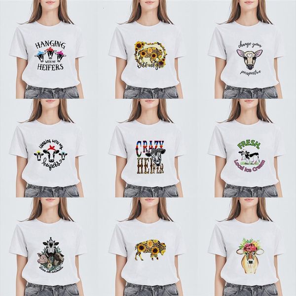 vegetarianism cows fashion sell summer womens t shirts personality graphic print streetwear vintage, White
vegetarianism cows fashion sell summer womens t shirts personality graphic print streetwear vintage, White