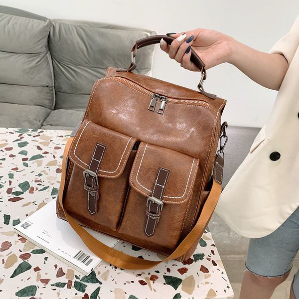 backpack womens large capacity travel backpack 2021 new retro easy matching college style schoolbag one-shoulder crossboby bag
backpack womens large capacity travel backpack 2021 new retro easy matching college style schoolbag one-shoulder crossboby bag