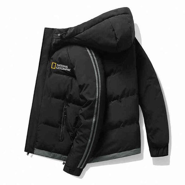 national geographic winter leisure thicken warm waterproof jacket parka men's fall new windproof hat hooded, Black;brown
national geographic winter leisure thicken warm waterproof jacket parka men's fall new windproof hat hooded, Black;brown