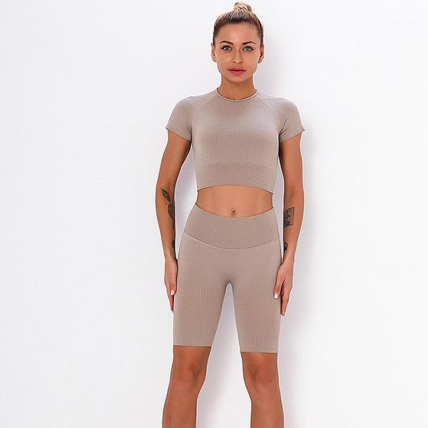 yoga outfits women seamless set fitness sportswear gym short sleeve clothing crop high waist running leggings workout shorts tights1, White;red
yoga outfits women seamless set fitness sportswear gym short sleeve clothing crop high waist running leggings workout shorts tights1, White;red
