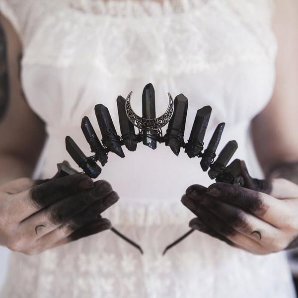 other event & party supplies black quartz crystal mystic moon hair comb headpiece bohemian headdress accessories boho bridal wedding
other event & party supplies black quartz crystal mystic moon hair comb headpiece bohemian headdress accessories boho bridal wedding