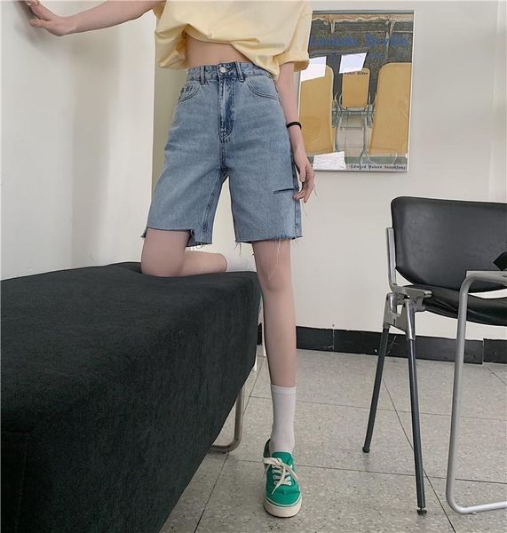 women's shorts women retro denim holes design chic harajuku couple short trouser casual high street korean ladies clothes unisex, White;black
women's shorts women retro denim holes design chic harajuku couple short trouser casual high street korean ladies clothes unisex, White;black