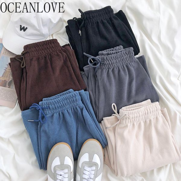 autumn winter pants women solid corduroy korean style drawstring warm pantalones de mujer ins fashion 18851 210415, Black;white
autumn winter pants women solid corduroy korean style drawstring warm pantalones de mujer ins fashion 18851 210415, Black;white