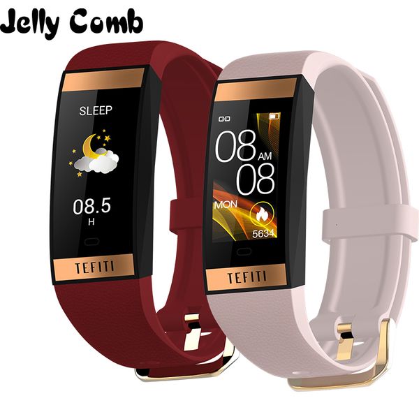 jelly comb women smart watch men bracelet ips color screen heart rate monitor blood pressure ladies smartwatch for ios andriodg, Slivery;brown
jelly comb women smart watch men bracelet ips color screen heart rate monitor blood pressure ladies smartwatch for ios andriodg, Slivery;brown