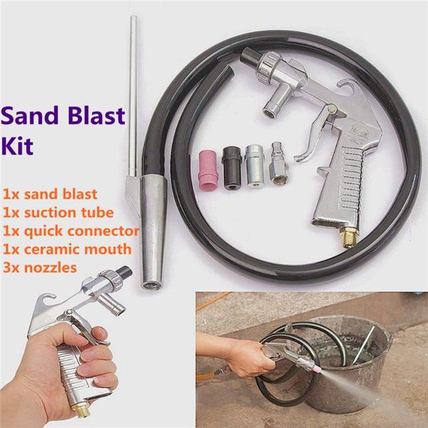 professional spray guns handheld pneumatic sandblaster sandblasting gun with nozzles anti-rust sand blasting abrasive power tools kit
professional spray guns handheld pneumatic sandblaster sandblasting gun with nozzles anti-rust sand blasting abrasive power tools kit