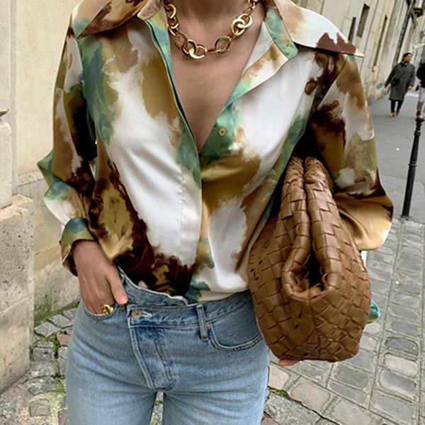 women's polos slim fit casual shirts for women lapel collar long sleeve hit color print shirt vintage female spring, White
women's polos slim fit casual shirts for women lapel collar long sleeve hit color print shirt vintage female spring, White