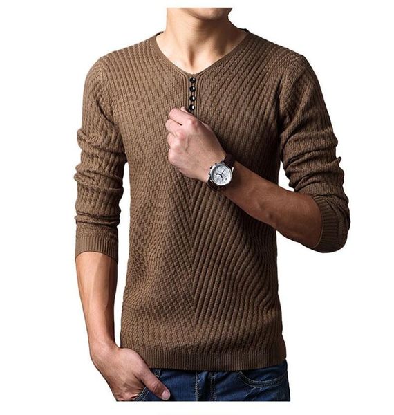 men's sweaters 2021 winter henley neck sweater men cashmere pullover christmas mens knitted pull homme jersey hombre, White;black
men's sweaters 2021 winter henley neck sweater men cashmere pullover christmas mens knitted pull homme jersey hombre, White;black