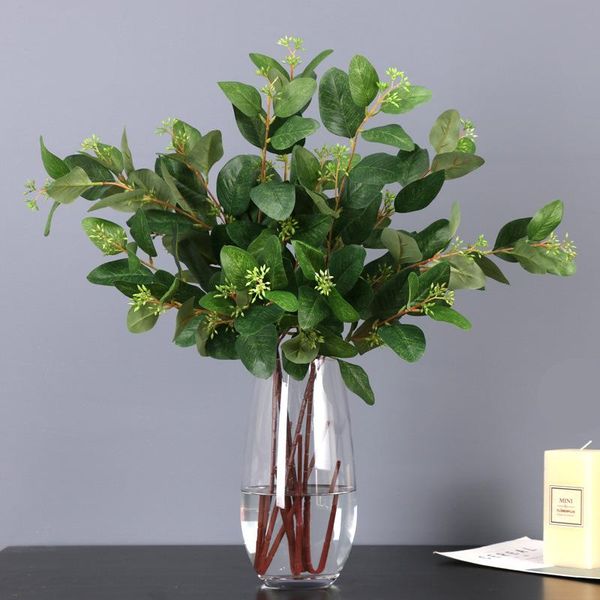 85cm green eucalyptus leaves artificial plant with fruit el wedding home soft decoration flower ornaments decorative flowers & wreaths
85cm green eucalyptus leaves artificial plant with fruit el wedding home soft decoration flower ornaments decorative flowers & wreaths